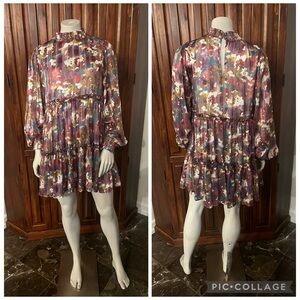 Floral Long Sleeve Dress